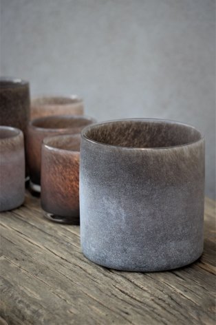 Majas Lumiere Frost Coffee Lykta 12x12 cm Majas Lumiere Frost Coffee Lykta 12x12 cm