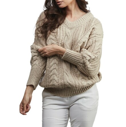 Pullover|Poncho Celine beige