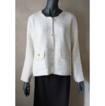 Leah Cardigan Vit