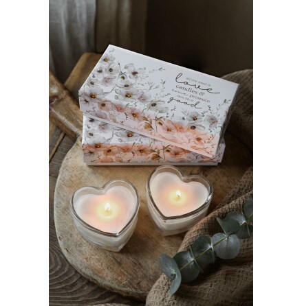 Majas Doftljus 2/set Love, Candles & Prosecco..