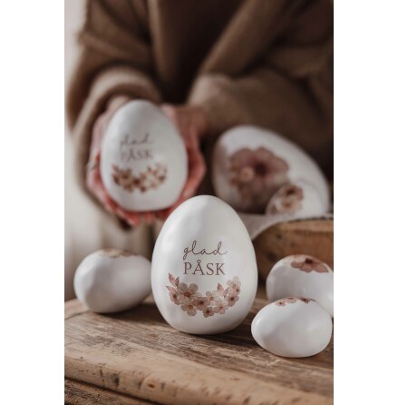 Majas Floral Glad Psk decor egg standing