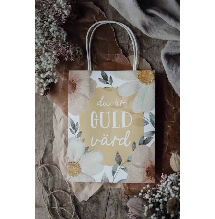 Majas Gvopse | Giftbag Du r guld vrd