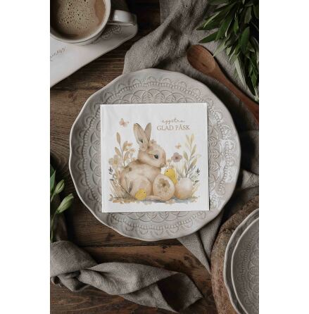 Servetter | Napkins En ggstra Glad Psk | Happy Easter