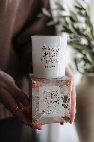 Majas Lykta Du är guld värd inkl gåvobox