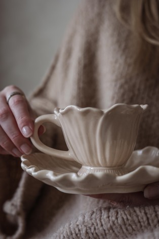 Majas Blomstra mugg sand