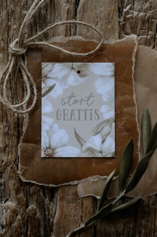 Majas Gåvokort Stort Grattis