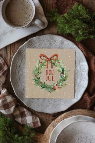 Majas Servetter | Napkins God Jul