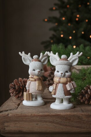 Majas Mr & Mrs Reindeer 2/set