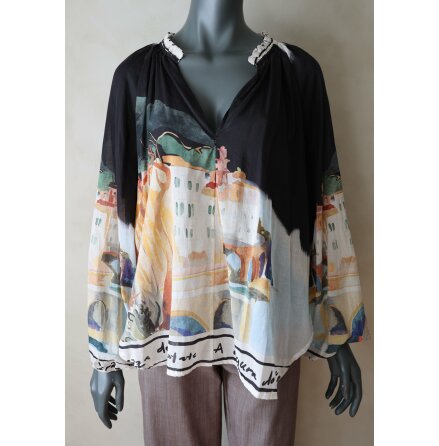 Riviera Blus Svart