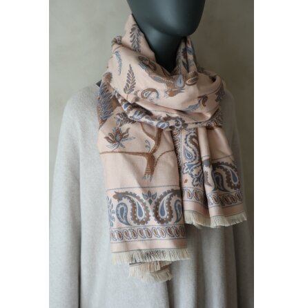 Sjal Leona Beige/brun