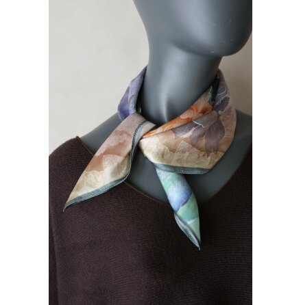 Silkes Scarf Julie Grn/gr