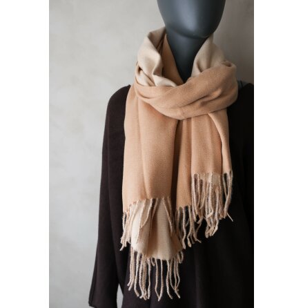 Sjal Vendela Beige/kamel