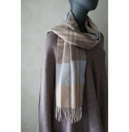 Sjal Alma Bl/beige