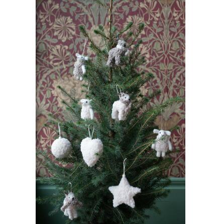 Hjort Julgranshnge Beige