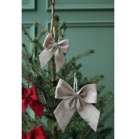 Rosett Julgranshnge Linne Liten