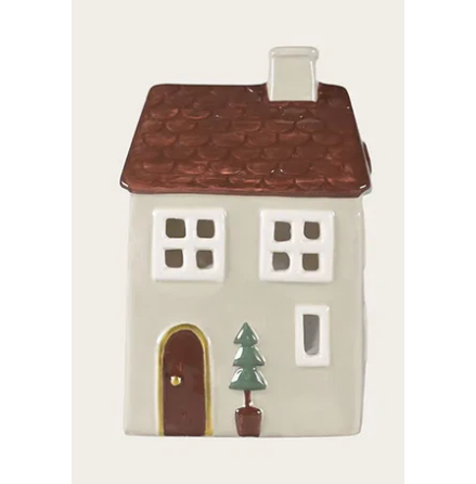 Keramikhus Christmas Joy Beige Julgran