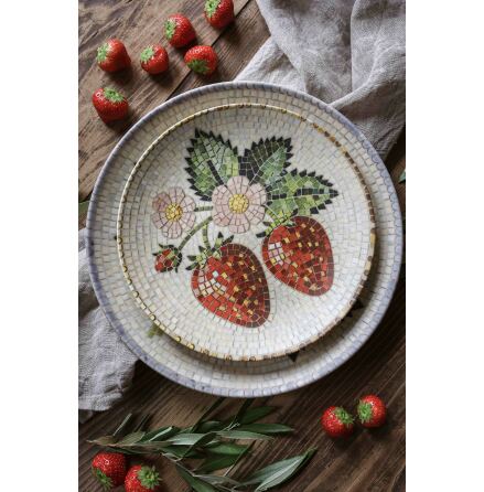 Majas Fat Strawberry Mosaic Litet