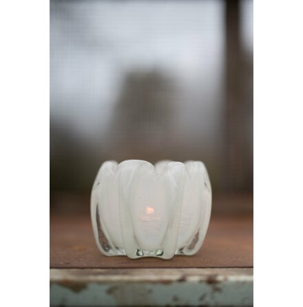 Mila Ljuslykta Vit Stor