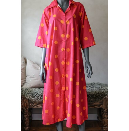 Iris Dress Cerice/Orange