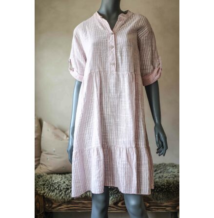 Striped Shortdress Pink