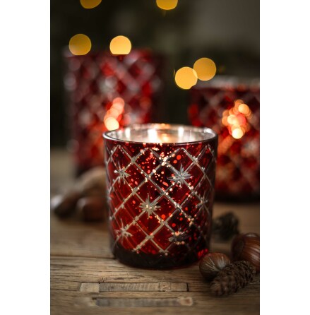 Majas Lykta Ruby Elegance 7x8 cm