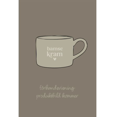 Majas Keramik Mugg Bamsekram