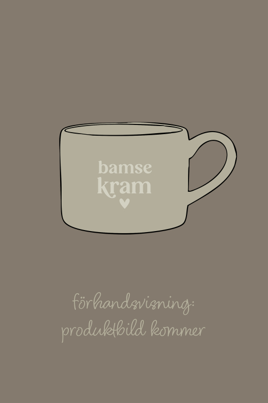 Majas Keramik Mugg Bamsekram