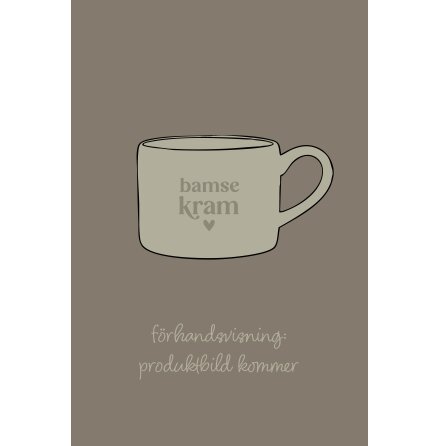 Majas Keramik Mugg Bamsekram