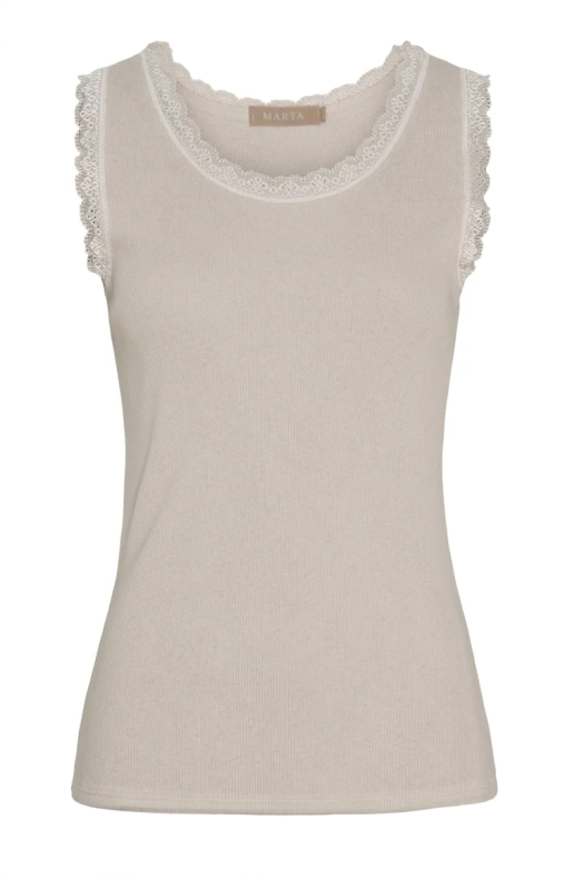 Angeline Top Beige