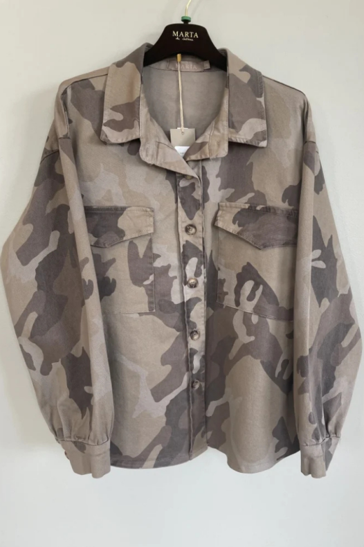 Jacka Moonstone Beige Camo