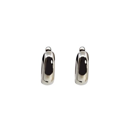 Daisy Hoop Ear Silver