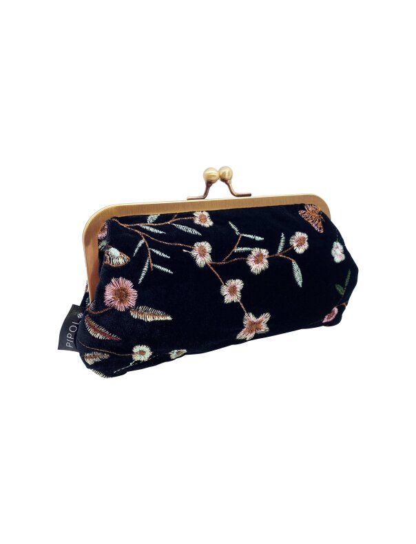 Garden Velvet Frame Black Necess�r