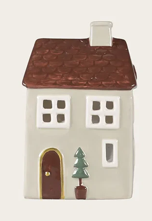 Keramikhus Christmas Joy Beige Julgran